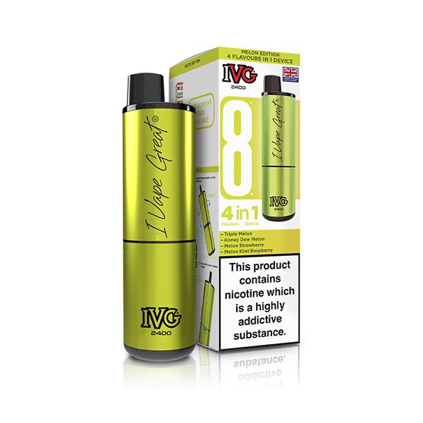 IVG 2400 Prefilled Kit | £6 - Avalanche Vapes Melon EditionKIT