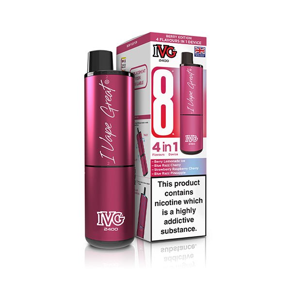 IVG 2400 Prefilled Kit | £6 - Avalanche Vapes Banana EditionKIT
