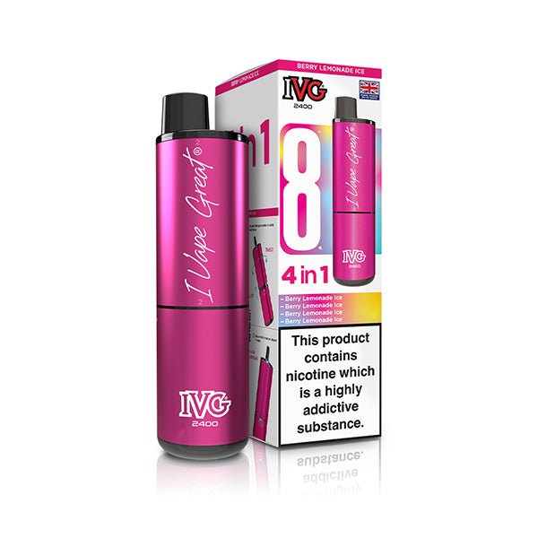 IVG 2400 Prefilled Kit | £6 - Avalanche Vapes Banana EditionKIT