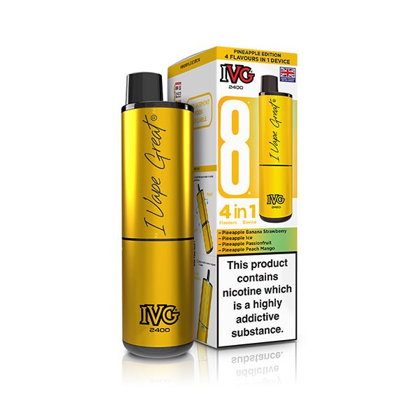 IVG 2400 Prefilled Kit | £6 - Avalanche Vapes Pineapple EditionKIT