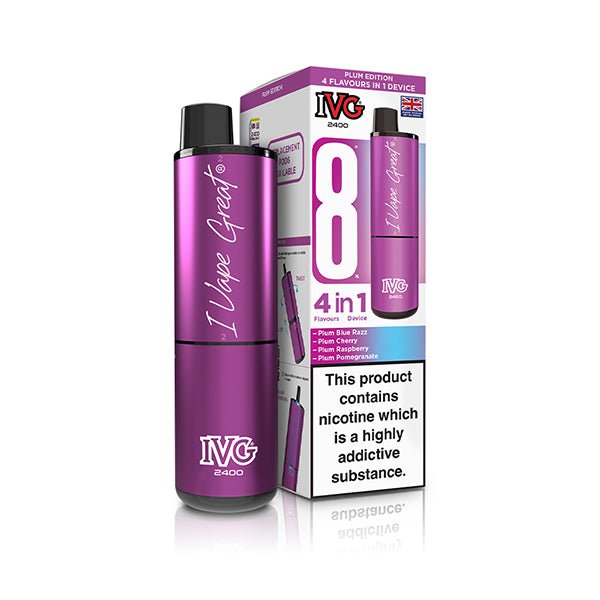 IVG 2400 Prefilled Kit | £6 - Avalanche Vapes Pink EditionKIT