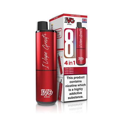 IVG 2400 Prefilled Kit | £6 - Avalanche Vapes Fizzy CherryKIT