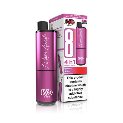 IVG 2400 Prefilled Kit | £6 - Avalanche Vapes Fruits EditionKIT