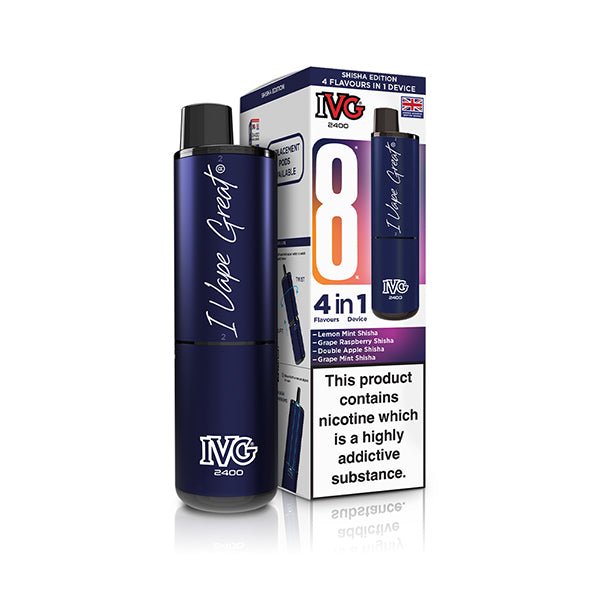 IVG 2400 Prefilled Kit | £6 - Avalanche Vapes Red Raspberry EditionKIT