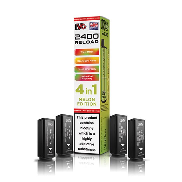 IVG 2400 Reload PODS | £5.50 - Avalanche Vapes Melon EditionPODS