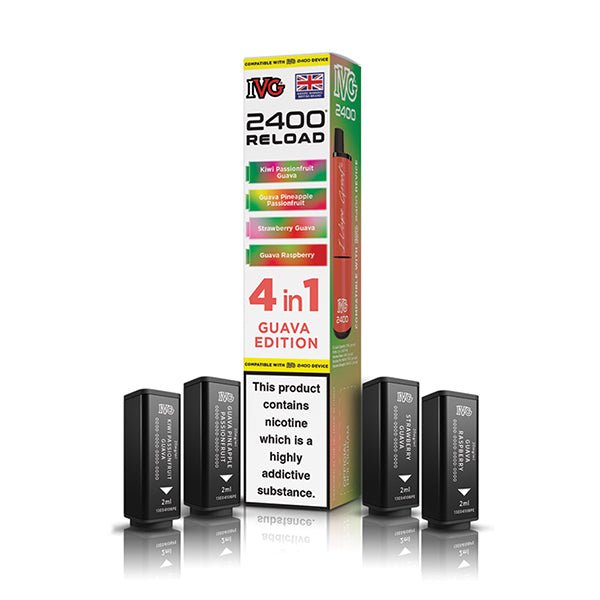 IVG 2400 Reload PODS | £5.50 - Avalanche Vapes Grapefruit EditionPODS