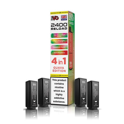 IVG 2400 Reload PODS | £5.50 - Avalanche Vapes Grapefruit EditionPODS