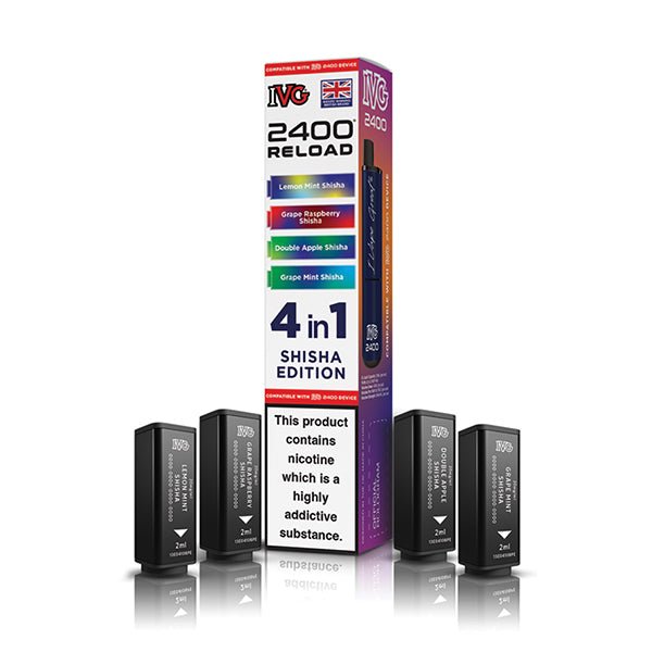 IVG 2400 Reload PODS | £5.50 - Avalanche Vapes Retro EditionPODS