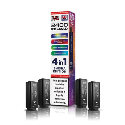 IVG 2400 Reload PODS | £5.50 - Avalanche Vapes Retro EditionPODS