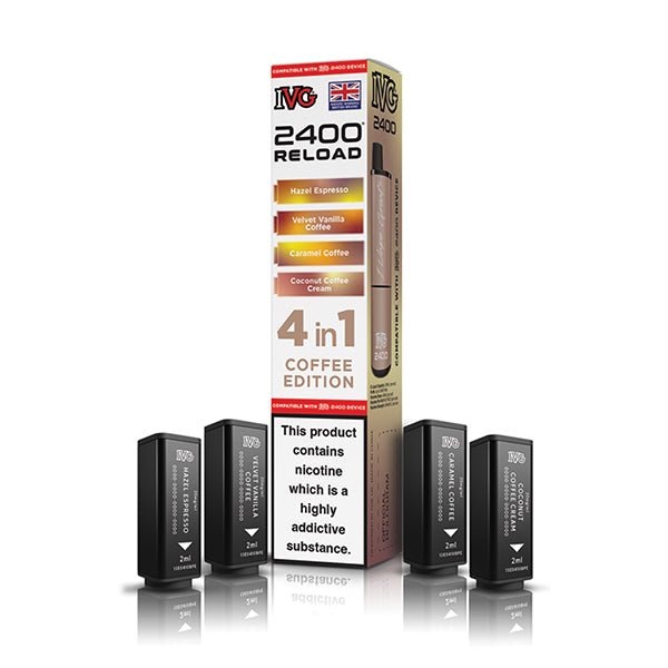 IVG 2400 Reload PODS | £5.50 - Avalanche Vapes Coconut EditionPODS