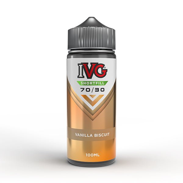 IVG 70/30 | 100ml + 2 Nics | £9 - Avalanche Vapes Vanilla Biscuit