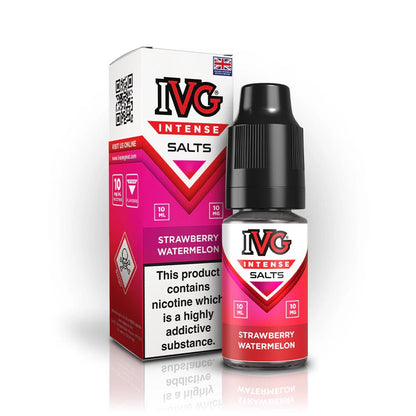 IVG Intense Nic Salt | £1.70 - Avalanche Vapes Strawberry Watermelon10mg