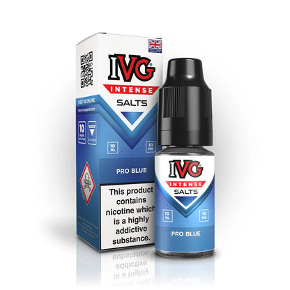 IVG Intense Nic Salt | £1.70 - Avalanche Vapes Pro Blue10mg