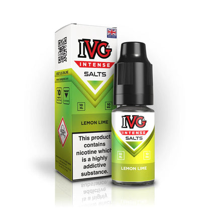 IVG Intense Nic Salt | £1.70 - Avalanche Vapes Lemon Lime10mg