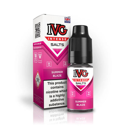 IVG Intense Nic Salt | £1.70 - Avalanche Vapes Summer Blaze10mg
