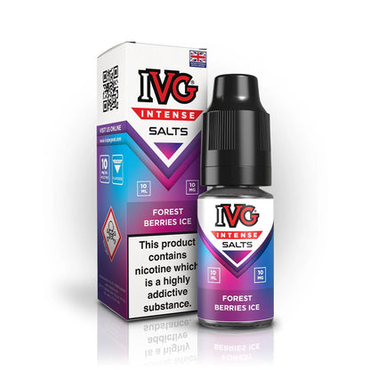 IVG Intense Nic Salt | £1.70 - Avalanche Vapes Forest Berries Ice10mg
