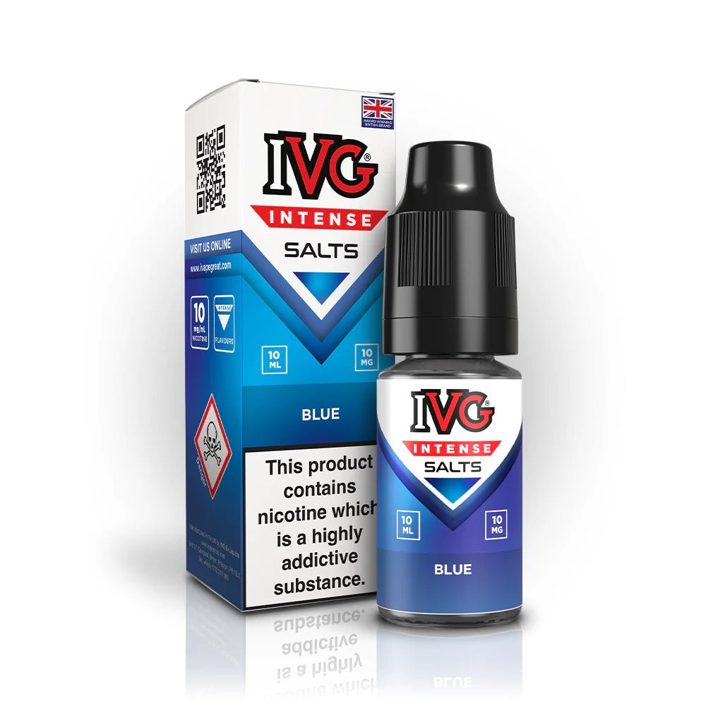 IVG Intense Nic Salt | £1.70 - Avalanche Vapes Blue10mg