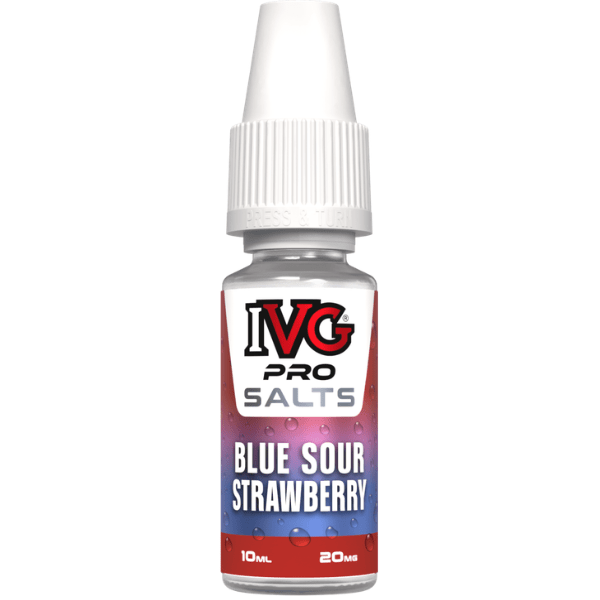 IVG NEW Nic Salt | £1.80 - Avalanche VapesBlue Sour Strawberry10mg