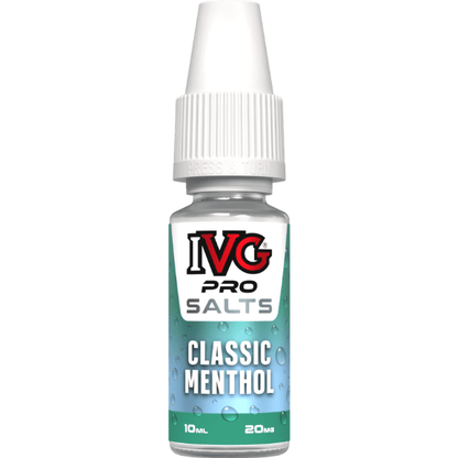 IVG NEW Nic Salt | £1.80 - Avalanche VapesClassic Menthol10mg