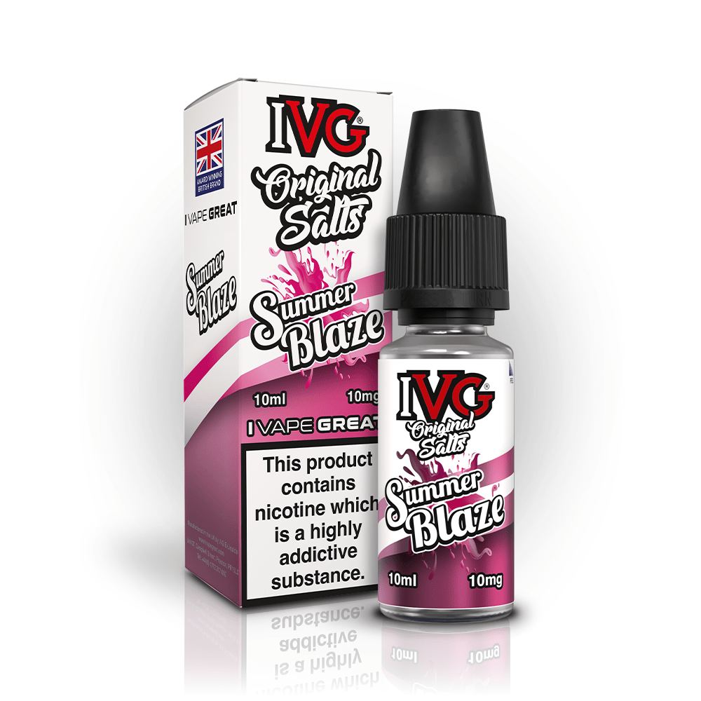 IVG NEW Nic Salt | £1.80 - Avalanche VapesSummer Blaze10mg
