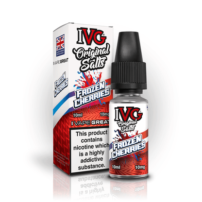 IVG NEW Nic Salt | £1.80 - Avalanche VapesFrozen Cherries10mg