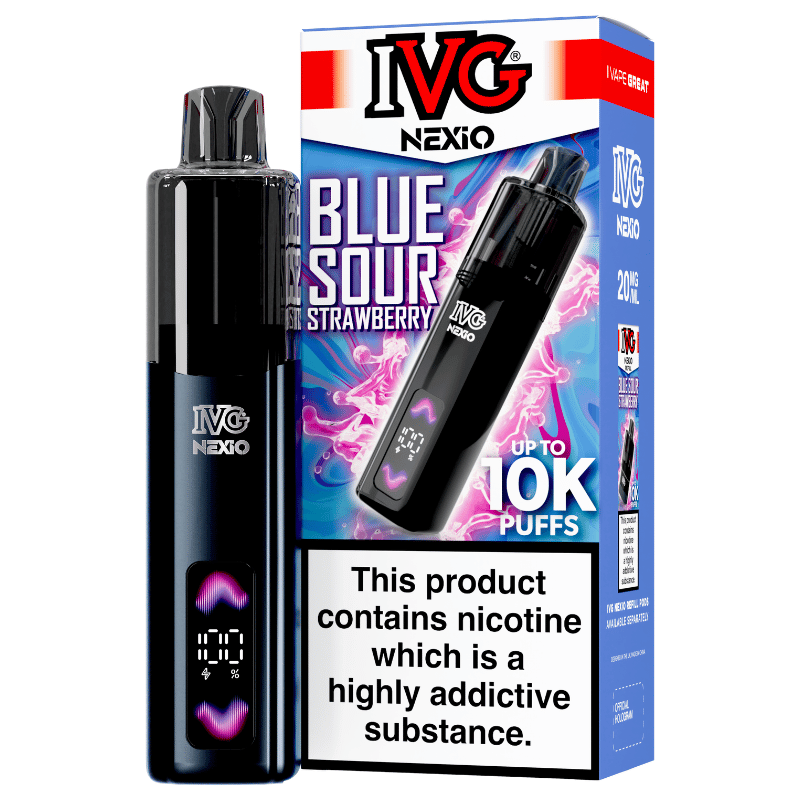 IVG Nexio Prefilled Kit | £9 - Avalanche VapesBlue Sour StrawberryKIT