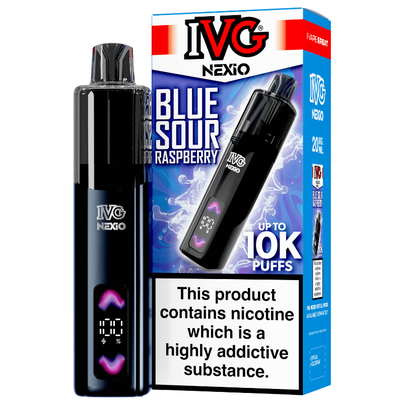 IVG Nexio Prefilled Kit | £9 - Avalanche VapesBlue Sour RaspberryKIT