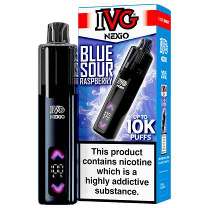 IVG Nexio Prefilled Kit | £9 - Avalanche VapesBlue Sour RaspberryKIT