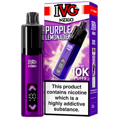 IVG Nexio Prefilled Kit | £9 - Avalanche VapesPurple LemonadeKIT