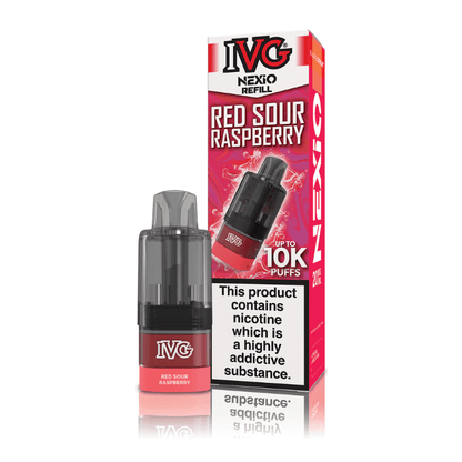 IVG Nexio Prefilled Pod | £6 - Avalanche VapesRed Sour RaspberryPODS