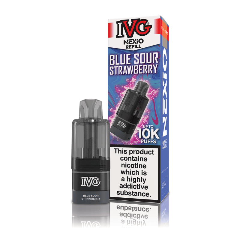 IVG Nexio Prefilled Pod | £6 - Avalanche VapesBlue Sour StrawberryPODS