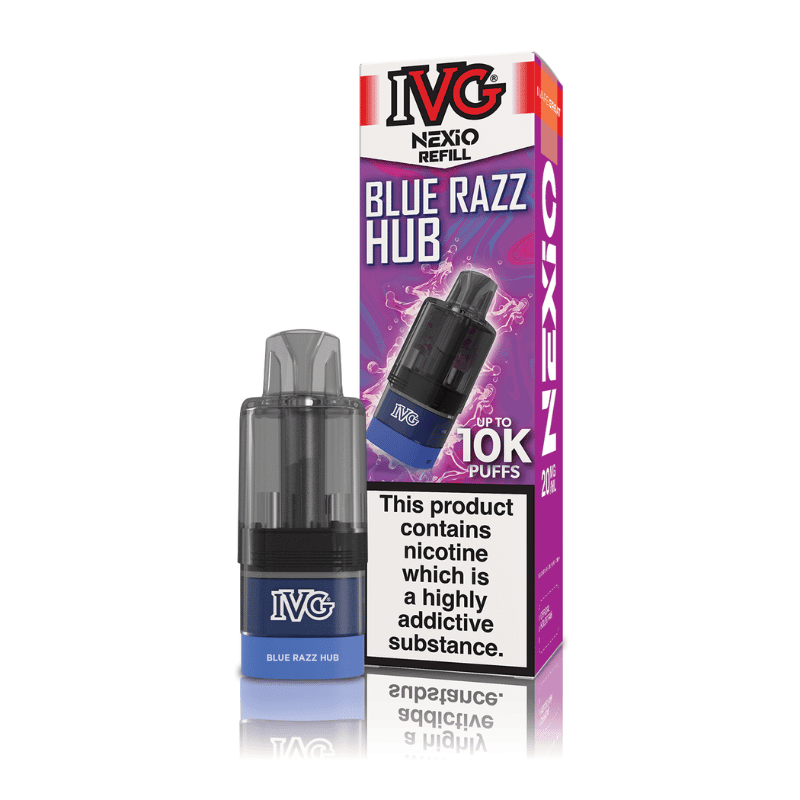 IVG Nexio Prefilled Pod | £6 - Avalanche VapesBlue Razz HubPODS
