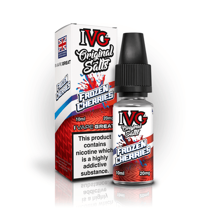 IVG Nic Salt | £1 - Avalanche VapesFrozen Cherries20mg