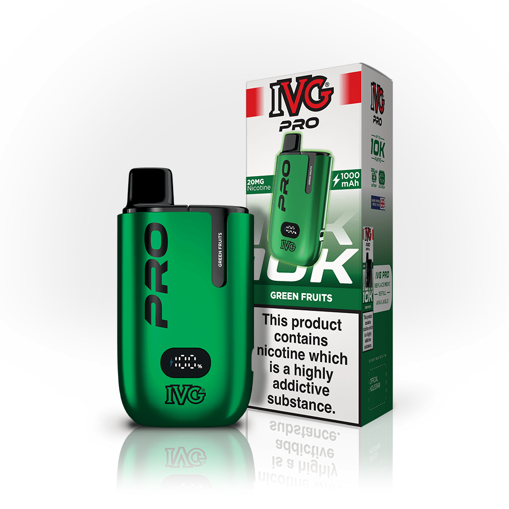 IVG Pro 12 Prefilled Kit | £8 - Avalanche Vapes Green FruitsKIT