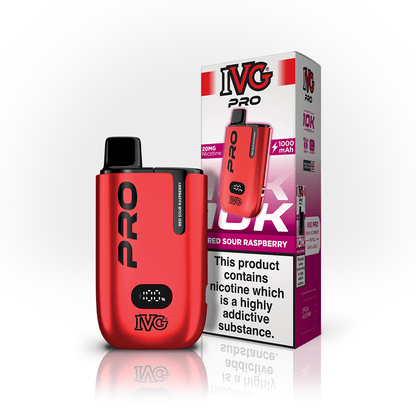 IVG Pro 12 Prefilled Kit | £8 - Avalanche Vapes Red Sour RaspberryKIT