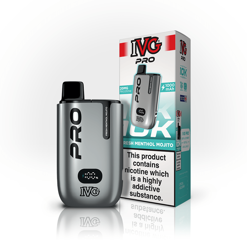 IVG Pro 12 Prefilled Kit | £8 - Avalanche Vapes Fresh menthol mojitoKIT