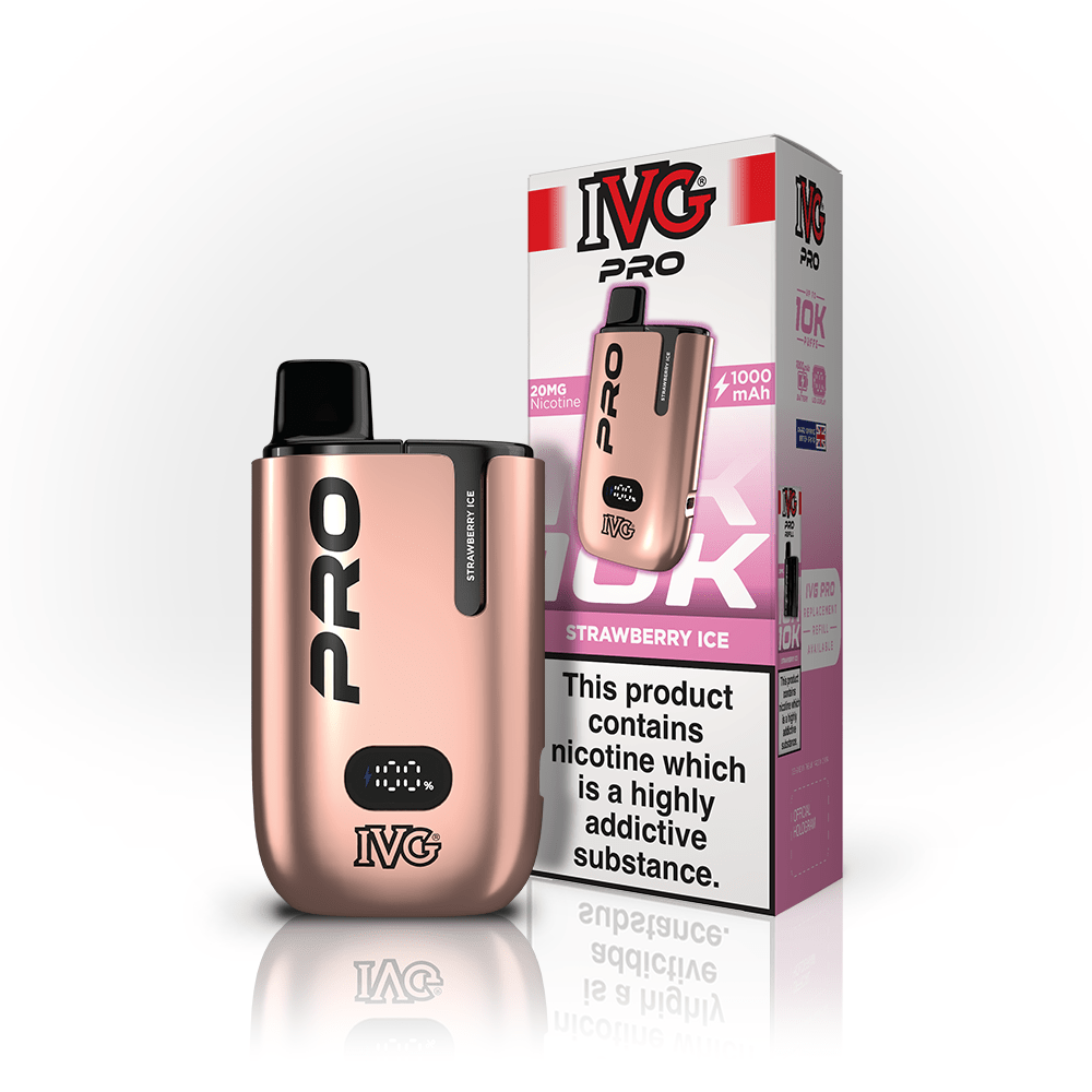 IVG Pro 12 Prefilled Kit | £8 - Avalanche Vapes Strawberry IceKIT
