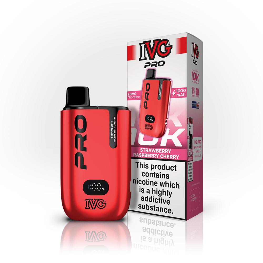 IVG Pro 12 Prefilled Kit | £8 - Avalanche Vapes Strawberry Raspberry CherryKIT