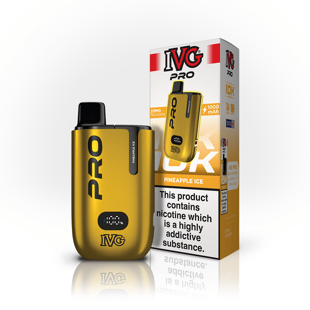 IVG Pro 12 Prefilled Kit | £8 - Avalanche Vapes Pineapple IceKIT