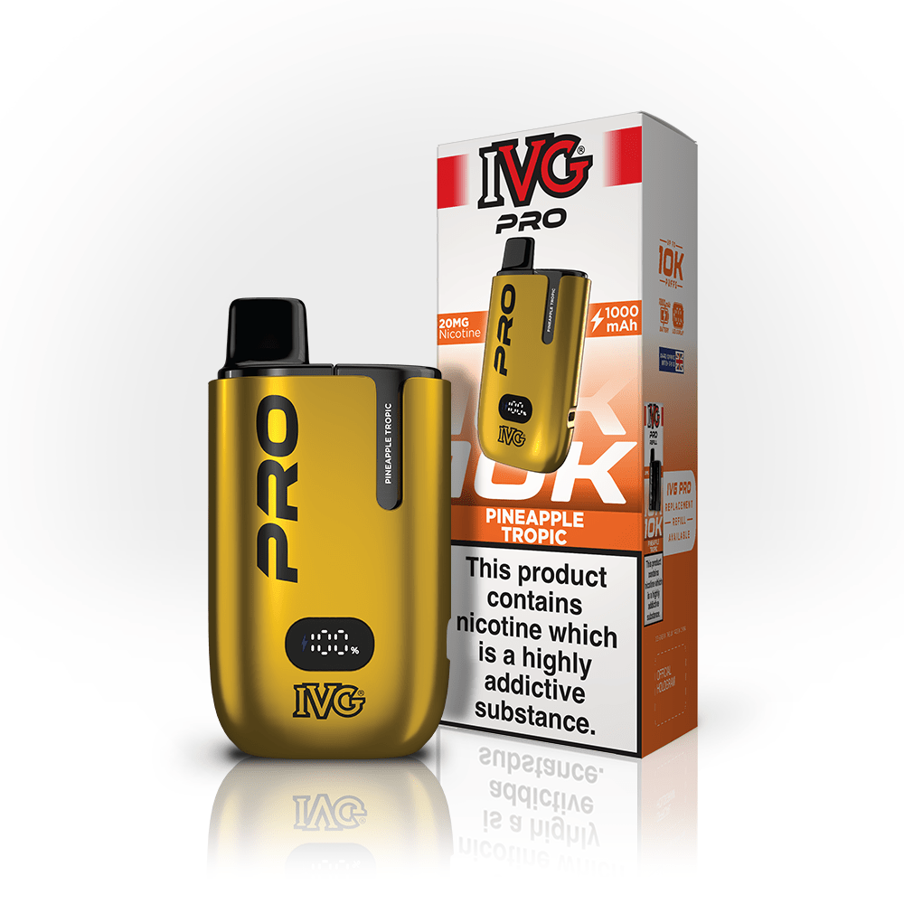 IVG Pro 12 Prefilled Kit | £8 - Avalanche Vapes Pineapple TropicKIT
