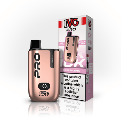 IVG Pro 12 Prefilled Kit | £8 - Avalanche Vapes Pink LemonadeKIT
