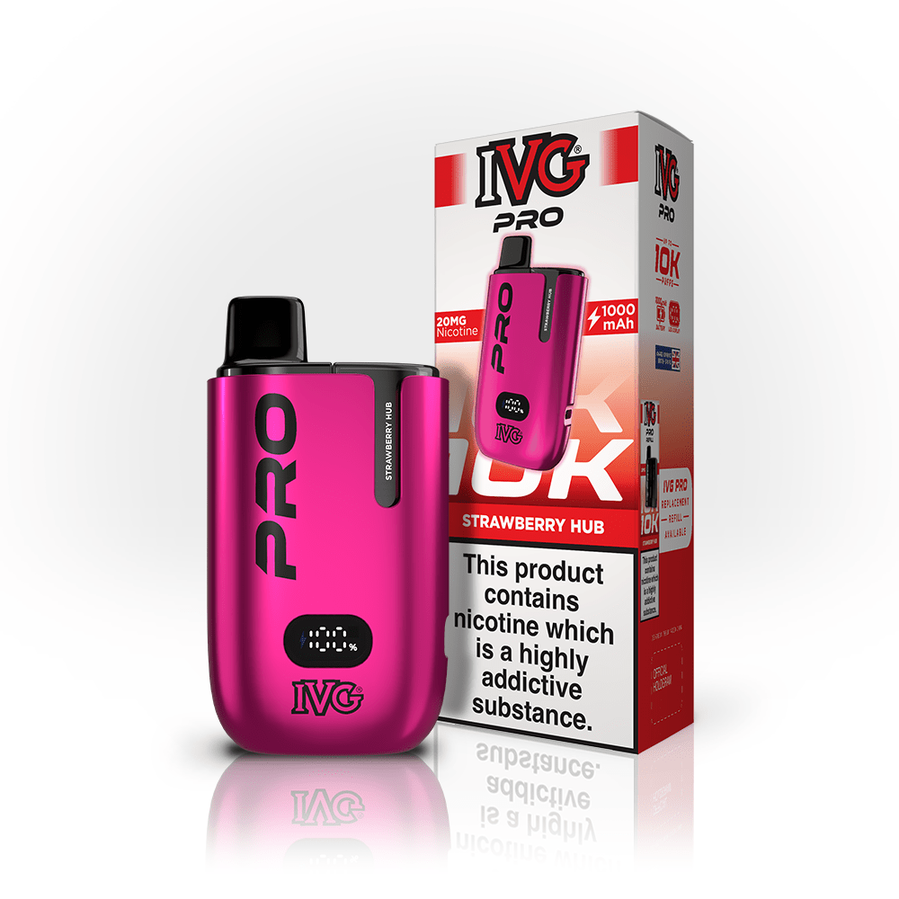 IVG Pro 12 Prefilled Kit | £8 - Avalanche Vapes Strawberry HubKIT