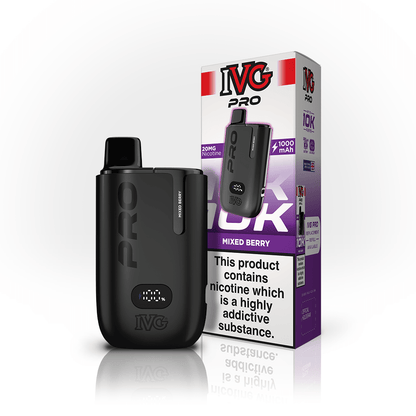 IVG Pro 12 Prefilled Kit | £8 - Avalanche Vapes Mixed BerryKIT