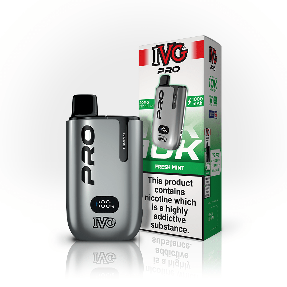 IVG Pro 12 Prefilled Kit | £8 - Avalanche Vapes Fresh MintKIT