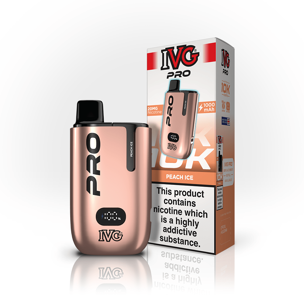 IVG Pro 12 Prefilled Kit | £8 - Avalanche Vapes Peach IceKIT