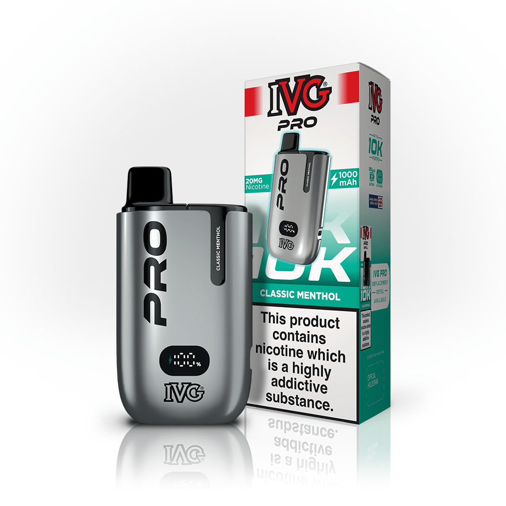 IVG Pro 12 Prefilled Kit | £8 - Avalanche Vapes Classic MentholKIT