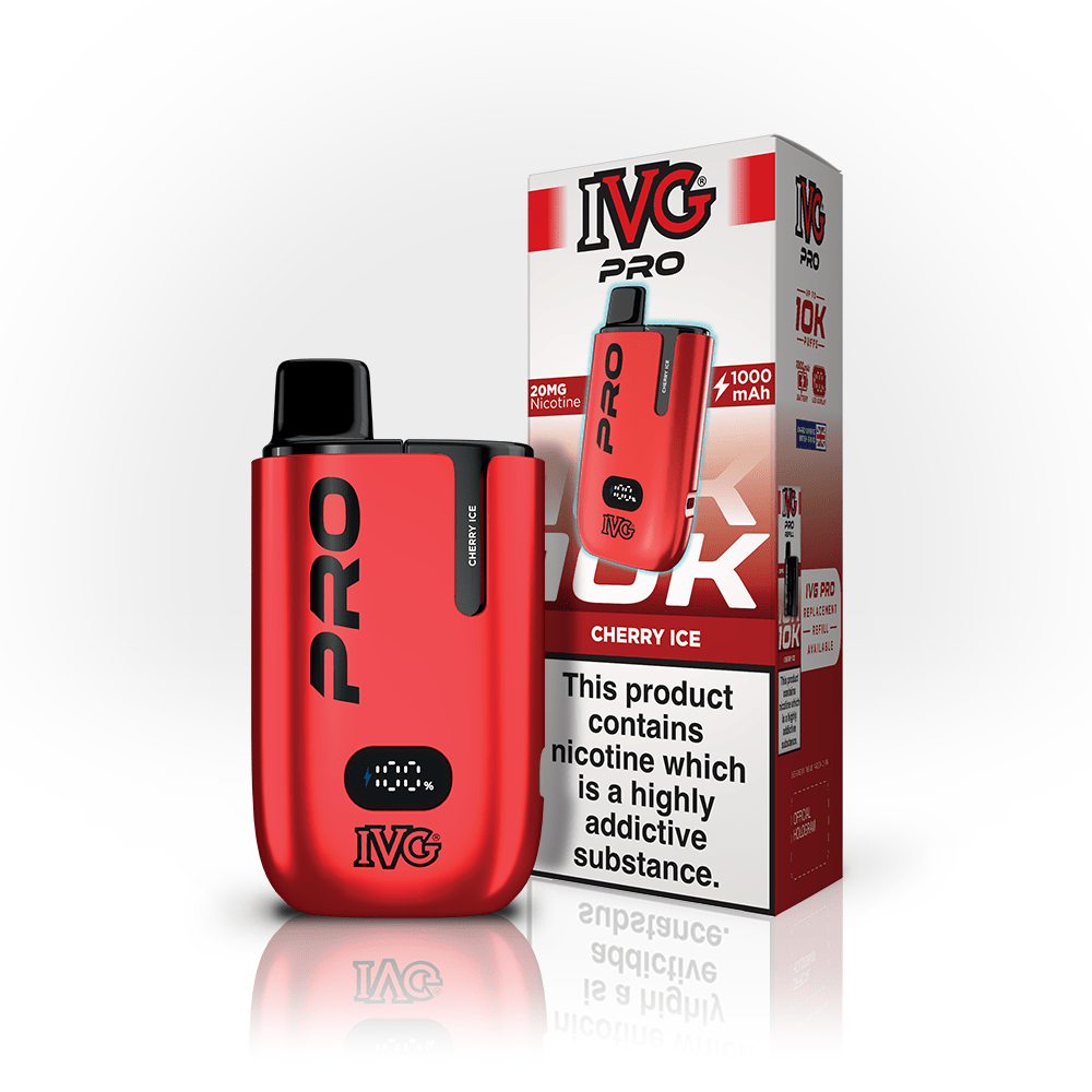IVG Pro 12 Prefilled Kit | £8 - Avalanche Vapes Cherry IceKIT