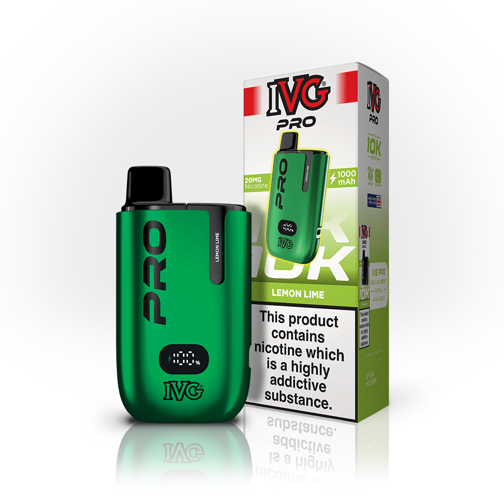 IVG Pro 12 Prefilled Kit | £8 - Avalanche Vapes Lemon LimeKIT