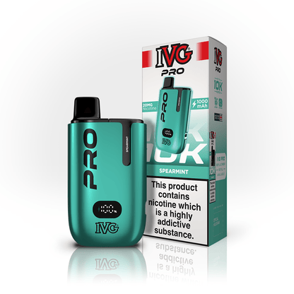 IVG Pro 12 Prefilled Kit | £8 - Avalanche Vapes SpearmintKIT