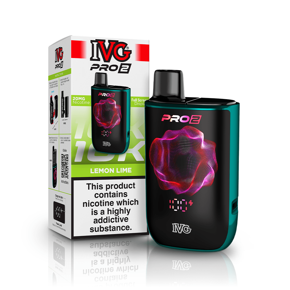 IVG Pro 2 Prefilled Kit | £8.99 - Avalanche Vapes Lemon Lime